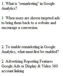 Unit 4 Advanced Google Analytics